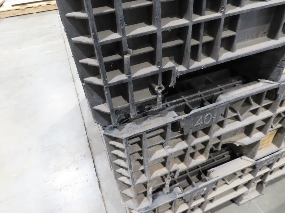 HPJ BulkPak Collapsible Bulk Container Bin 25.5 cu-ft 48 x 40" Stackable Tote