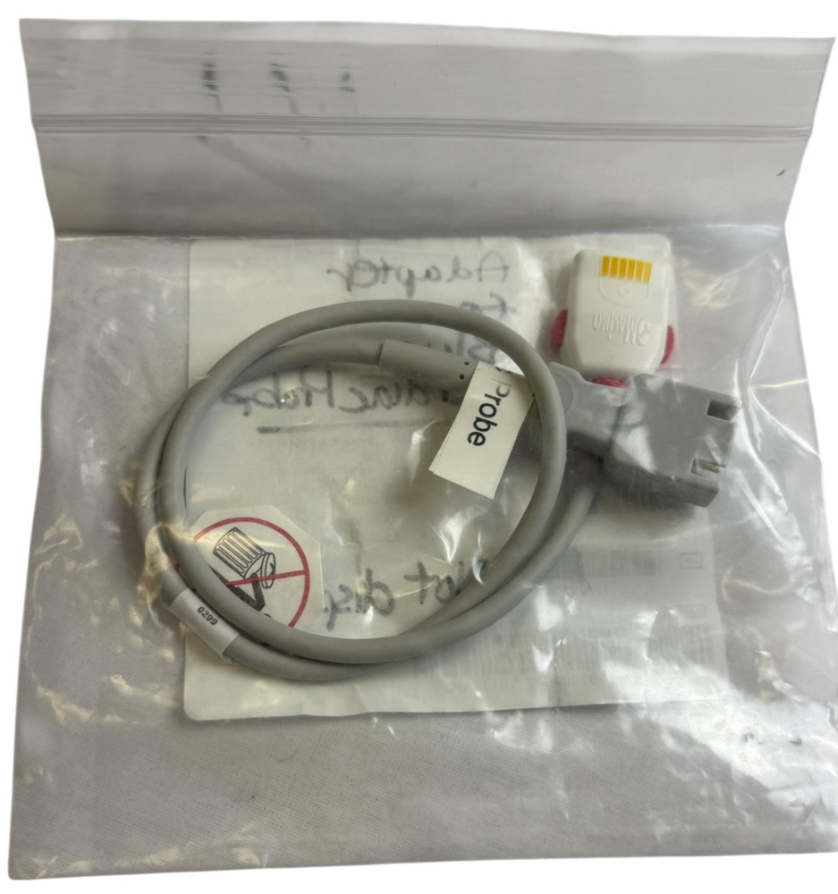 Masimo SET MAC-1 SpO2 Adapter Cable REF 1645