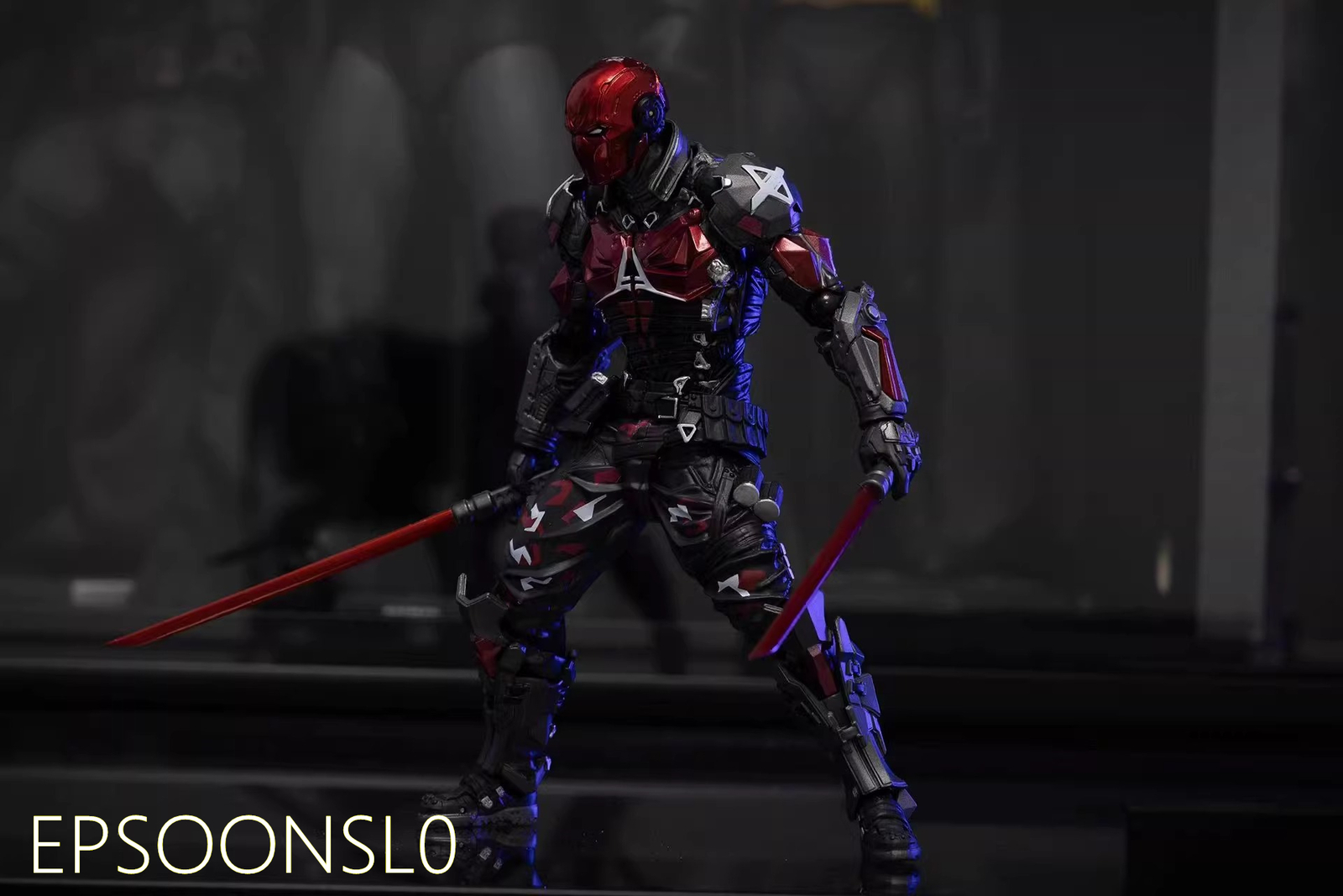 US! COSER TOYS Red Hood Jason Todd 1/12 Head Carving Action Figure Toy Head kits