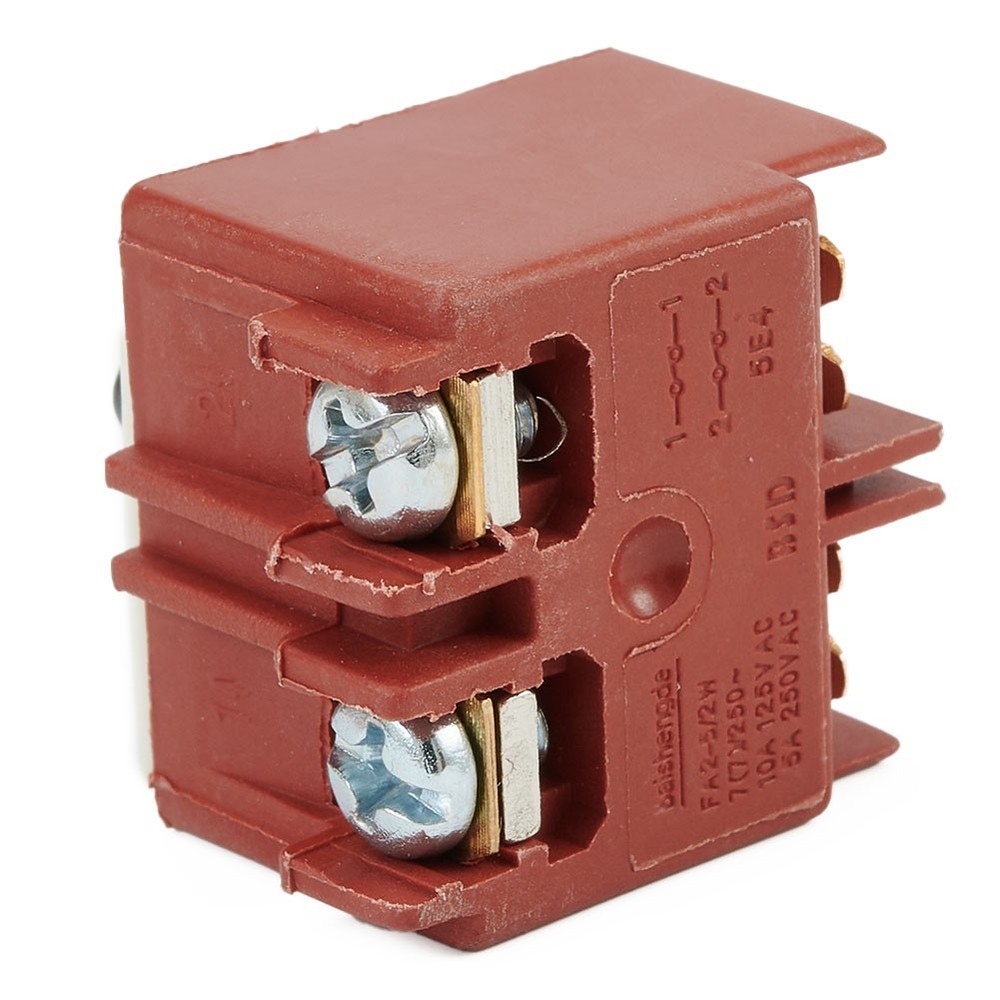 125V 12A Angle Grinder Switch Button Switch Angle Grinder NO Push Useful