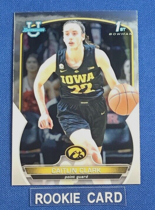 2022-23 Bowman Chrome University Basketball Box + Caitlin Clark RC #50 Nm-Mint?