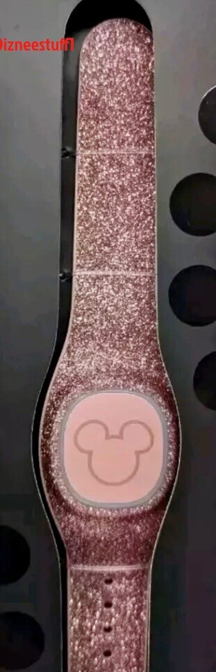Disney RoseGold Sparkle MagicBand+ Plus Cable Included Unlinked
