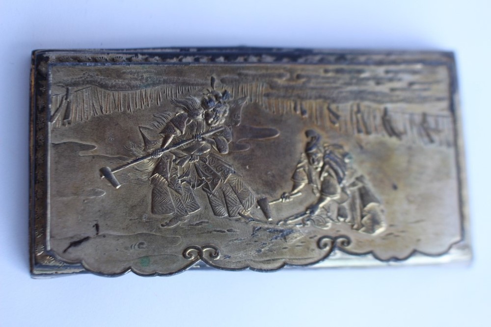 Japanese Blacksmiths Stamp Box (38473)