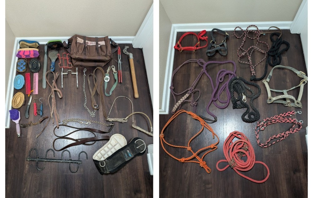 Large Tack Lot Over 30 Items!