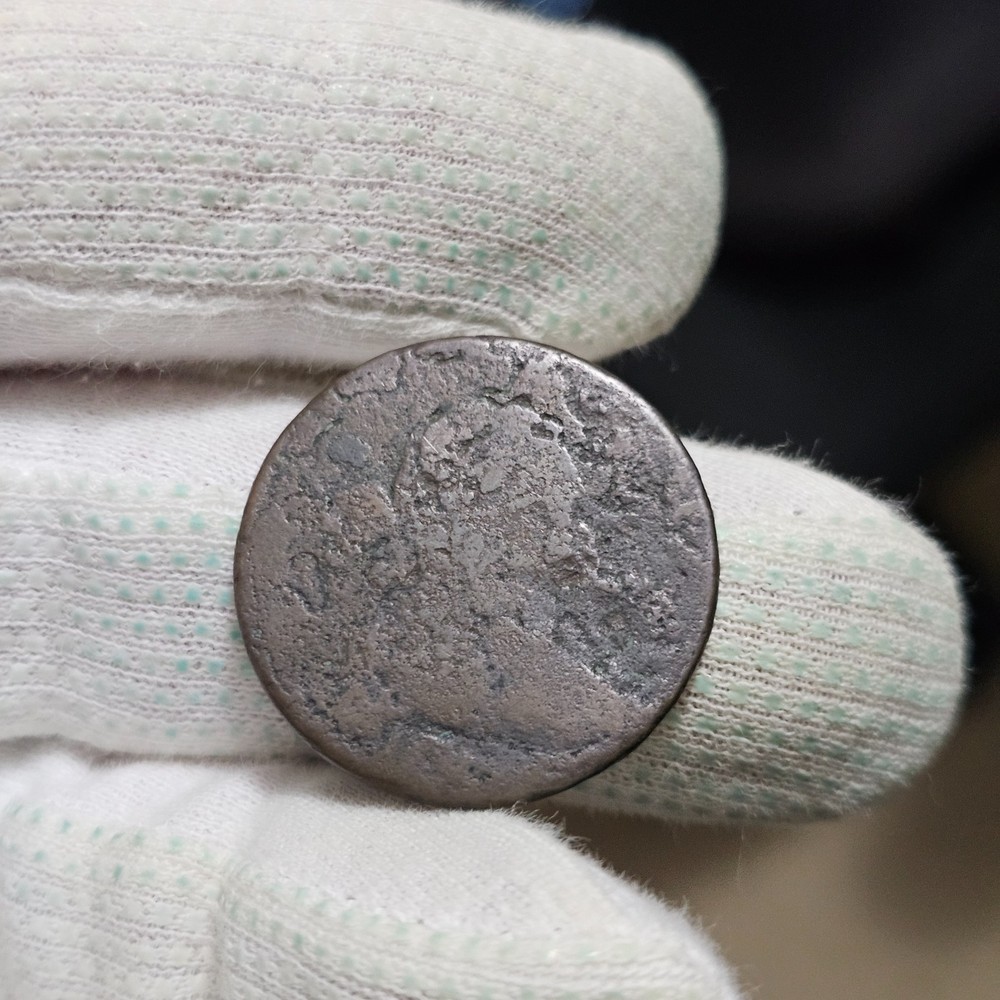 1796 - 1807 Draped Bust Large Cent Dateless US Type Coin 1797 Possibly