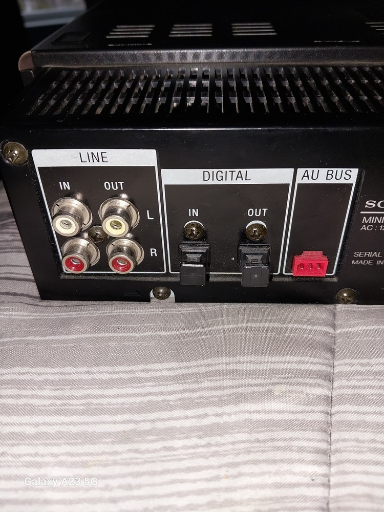 Sony MDS-101 Minidisc Recorder