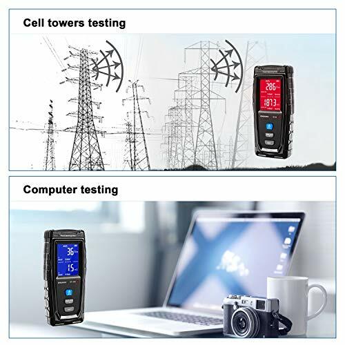 EMF METER Digital Electromagnetic Field Radiation Detector LCD Display ERICKHILL
