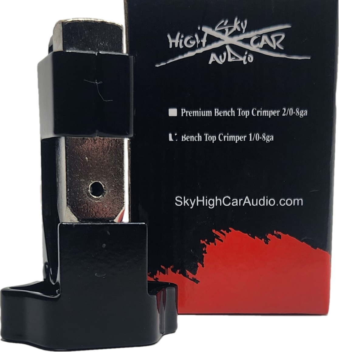 Sky High Car Audio Bench Top Hammer Crimper Tool For Wire 1/0 - 8 GA