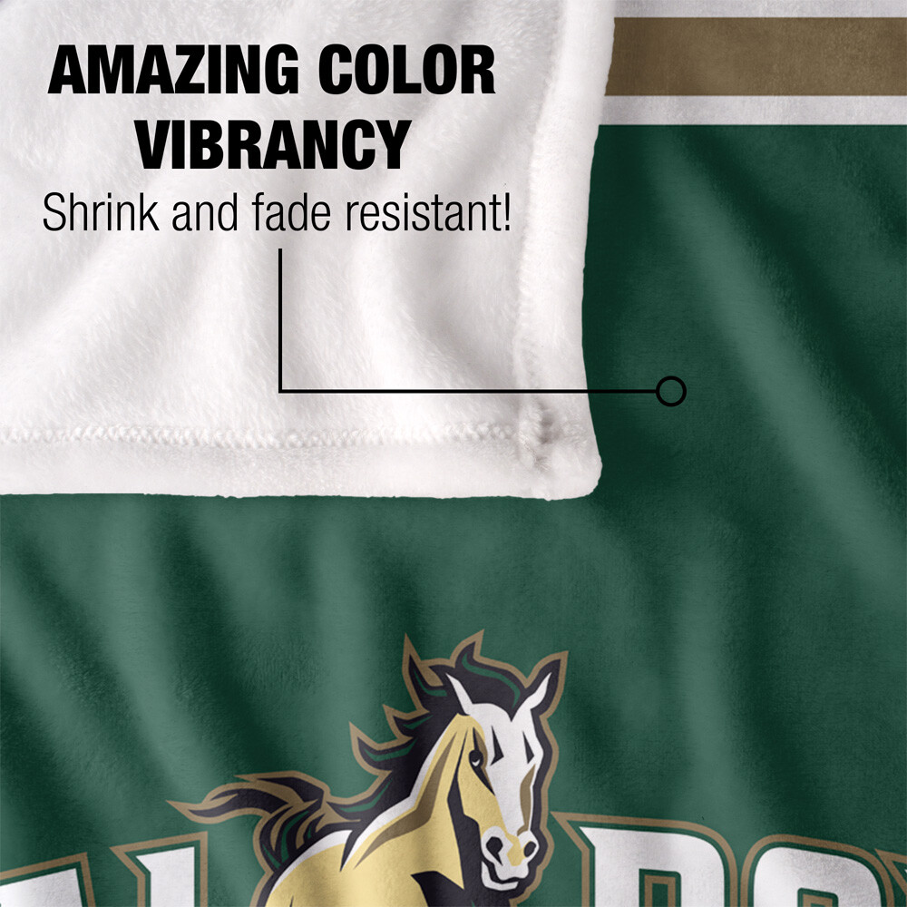 California Polytechnic State University Primary Logo Silky Touch Throw Blanket