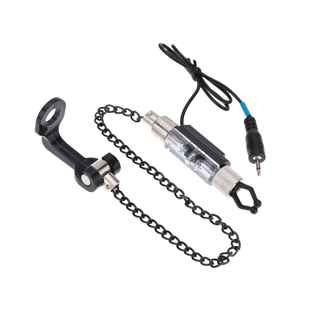 Fishing Bite Hanger Illuminated Indicator Blue I9L4