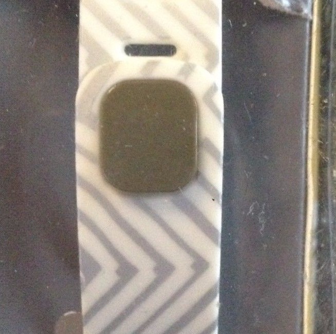 Smart Buddie Activity Tracker Replacement Band FitBit Flex - Silver/White Small