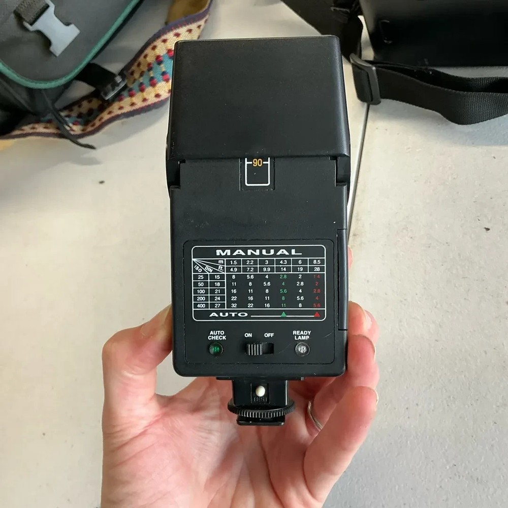 vivitar electronic flash 2000 Shoe Mount Flash-Not Tested