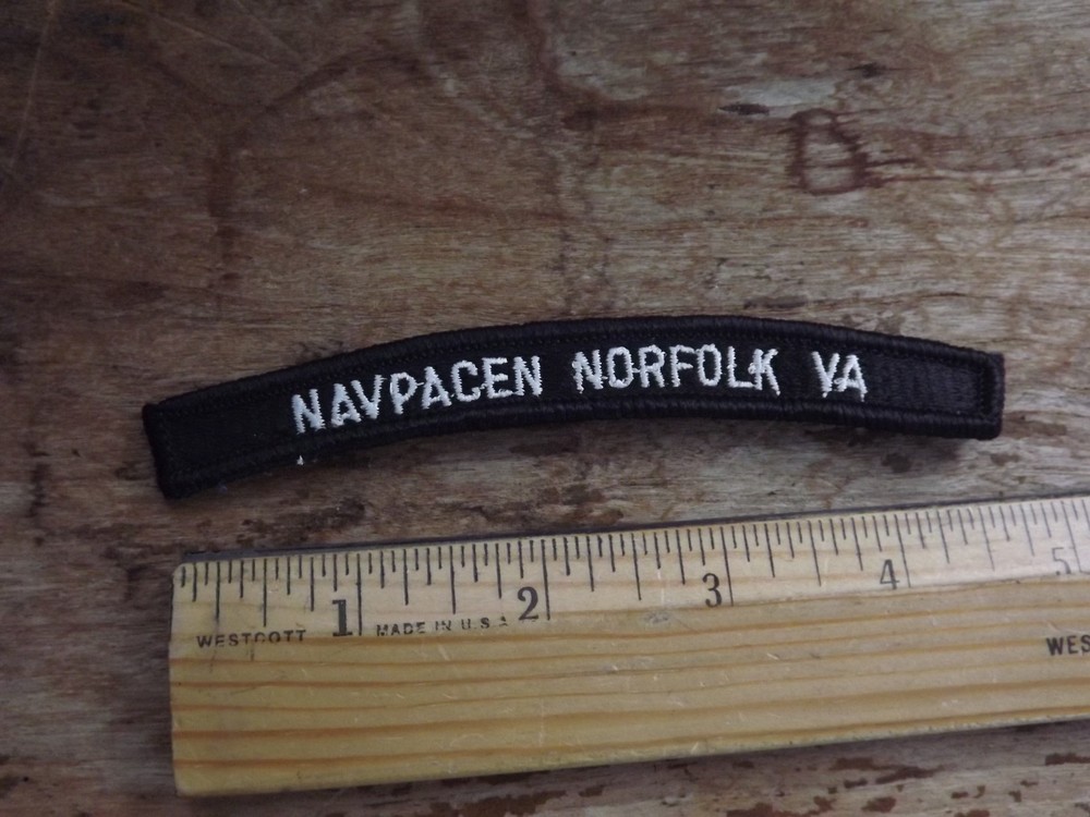 Navy NAVPACEN NORFOLK VA Tab - INV# C1446