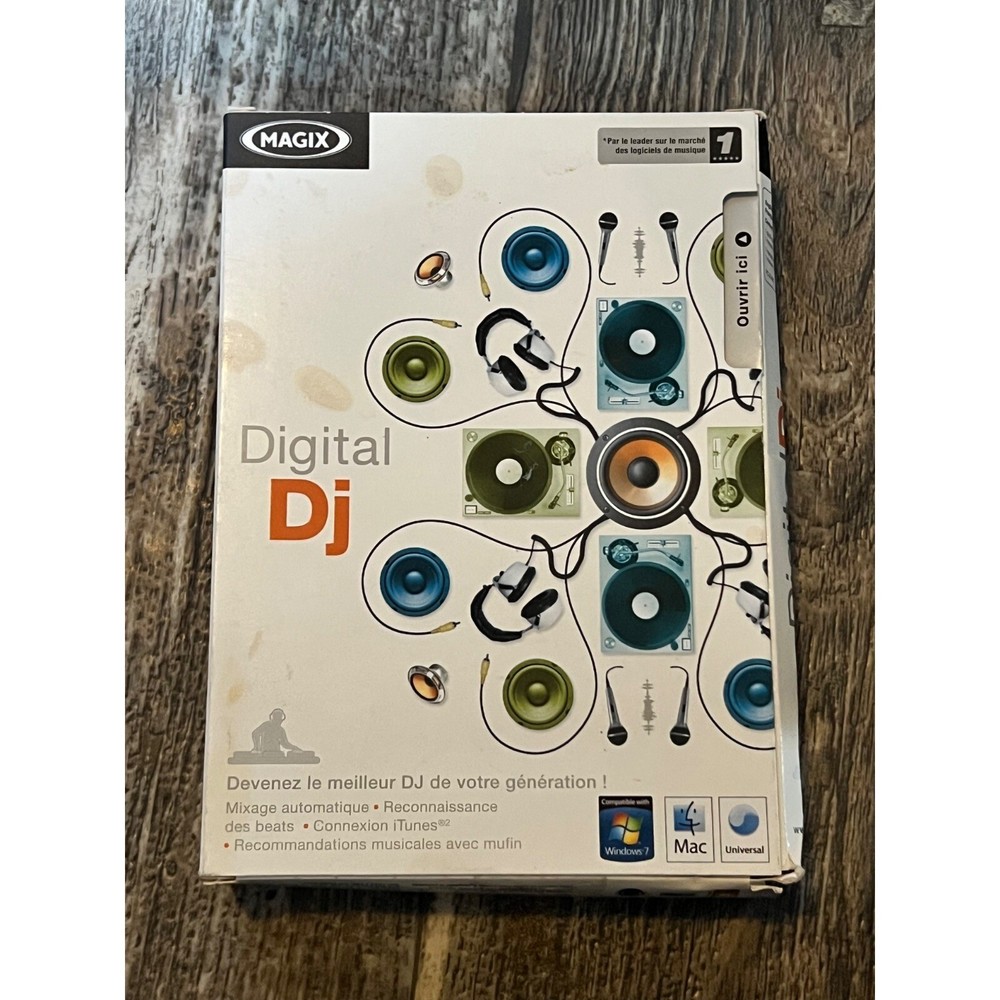 Magix Digital DJ Software Automix Beat Recognition Windows/Mac