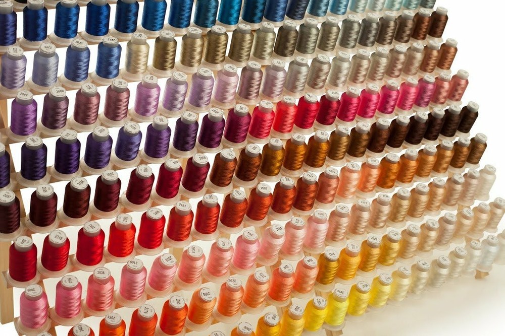 260 Spools Polyester Embroidery Machine Thread - STUNNING QUALITY THREAD