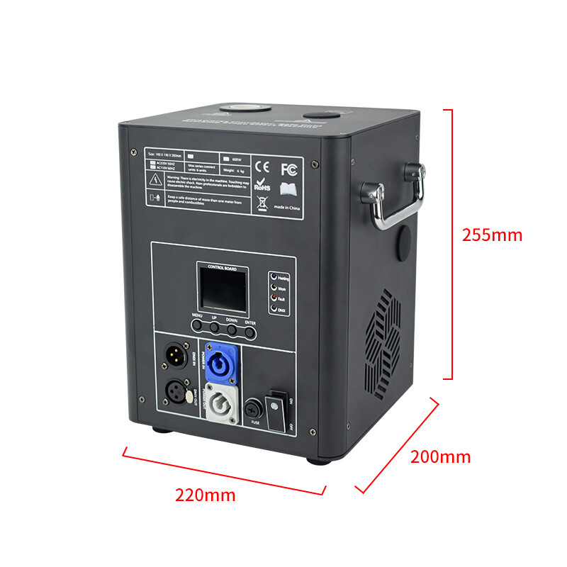 Cold Spark Firework Machine 750W DJ Event Party Stage Effect 4PCS Flight Case
