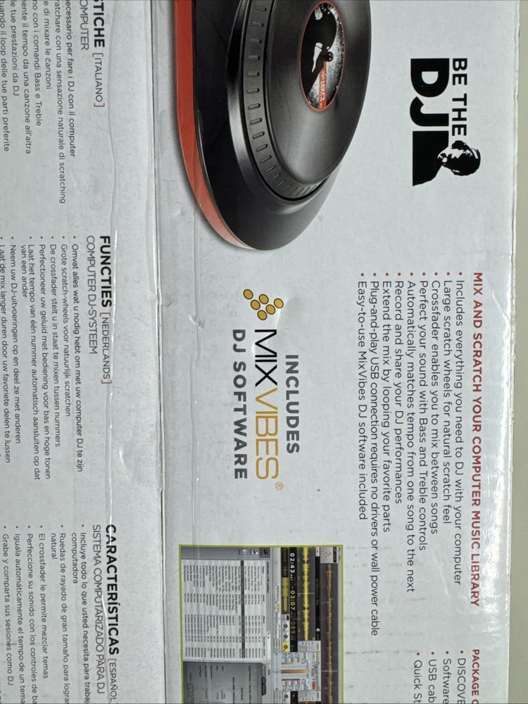Ion Discover DJ Computer System discovery pc mac usb New Open Box NIB