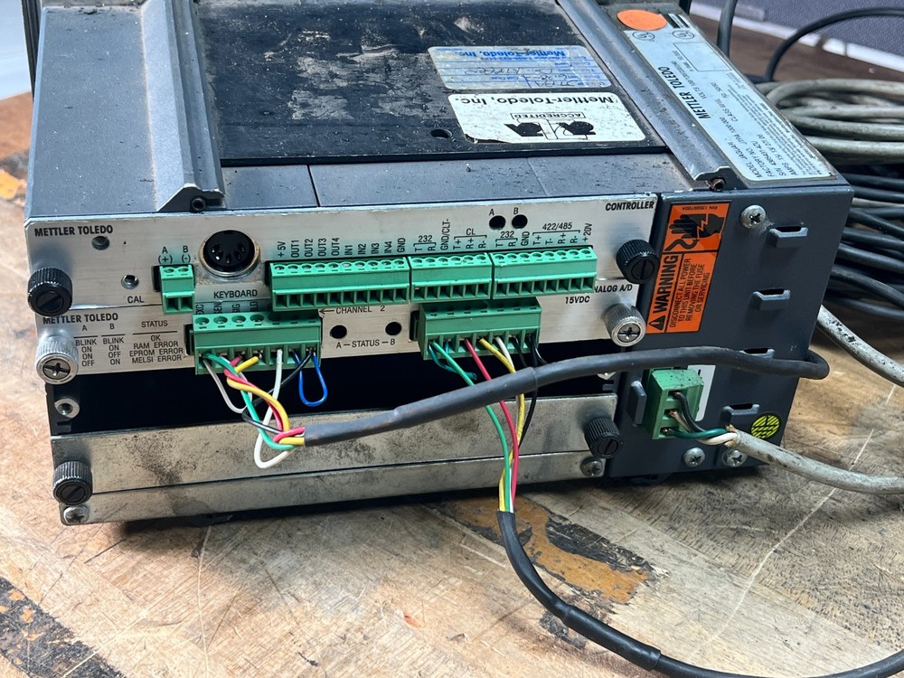 Mettler Toledo JAGUAR Scale Controller Interface Panel w/ load cells +