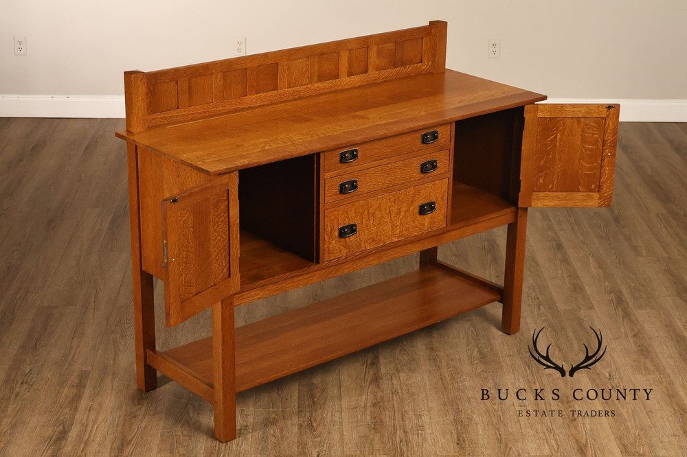 Stickley Mission Collection Oak Sideboard