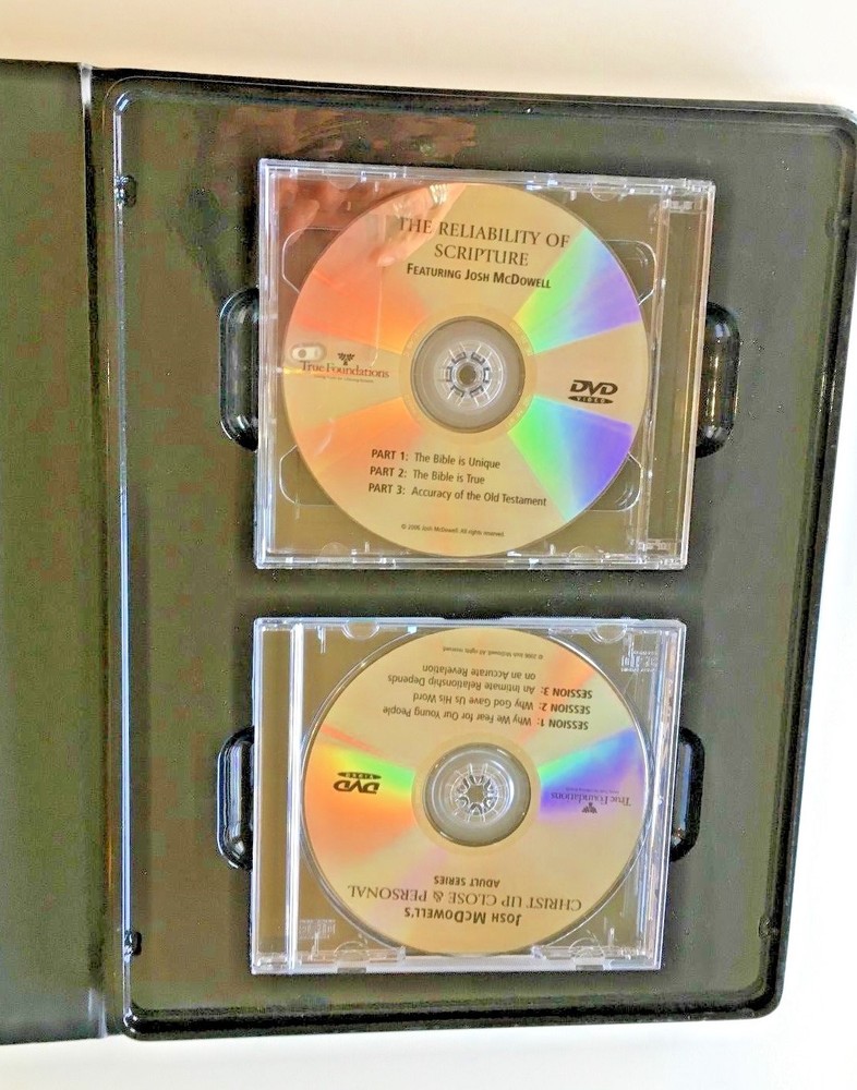 JOSH McDOWELL'S Christ up Close & Personal DVD 8 Session course