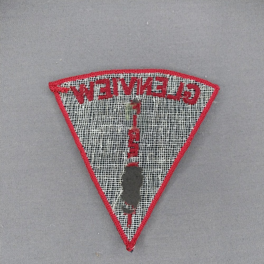 Glenview Fire Dept IL Illinois Pie 4.5" Patch