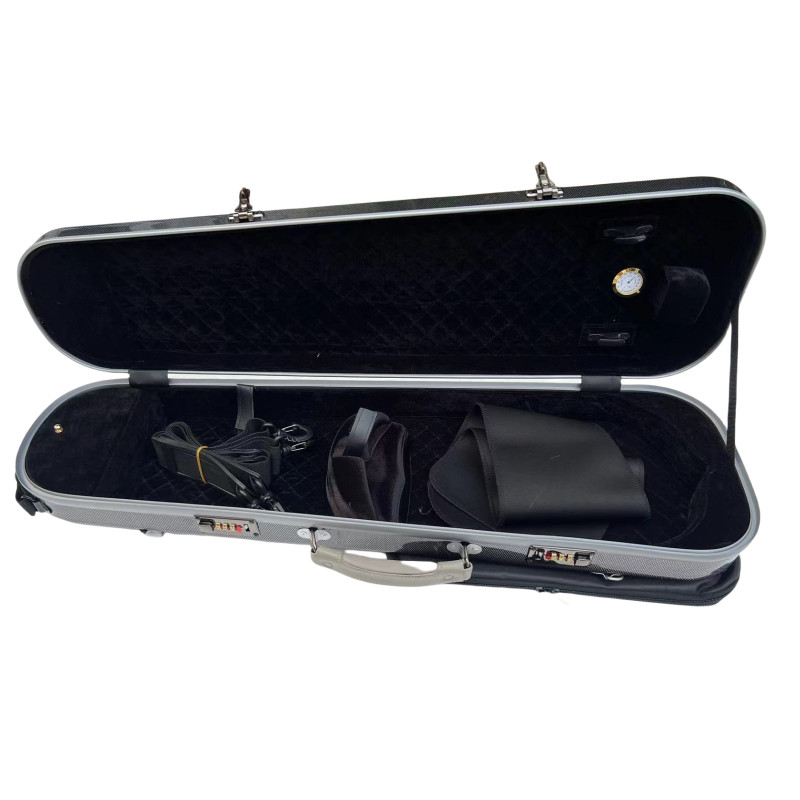 High-grade 4/4 Violin Case black dot Compound material, with coded lock