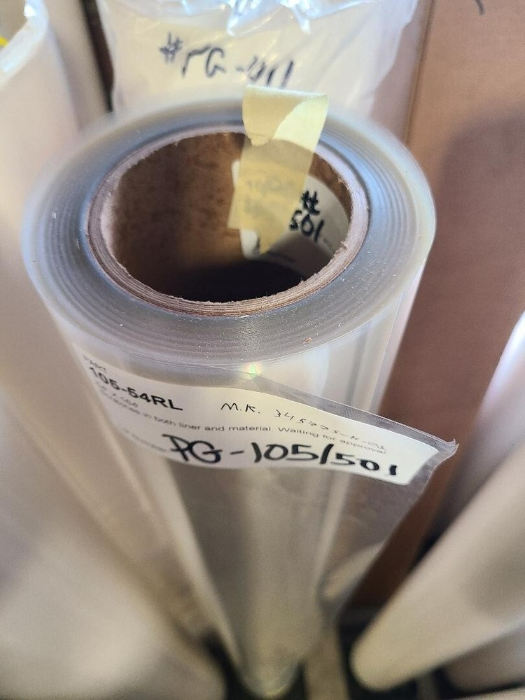 2.0mil Gloss Clear Polyester Self-Adhesive Laminate