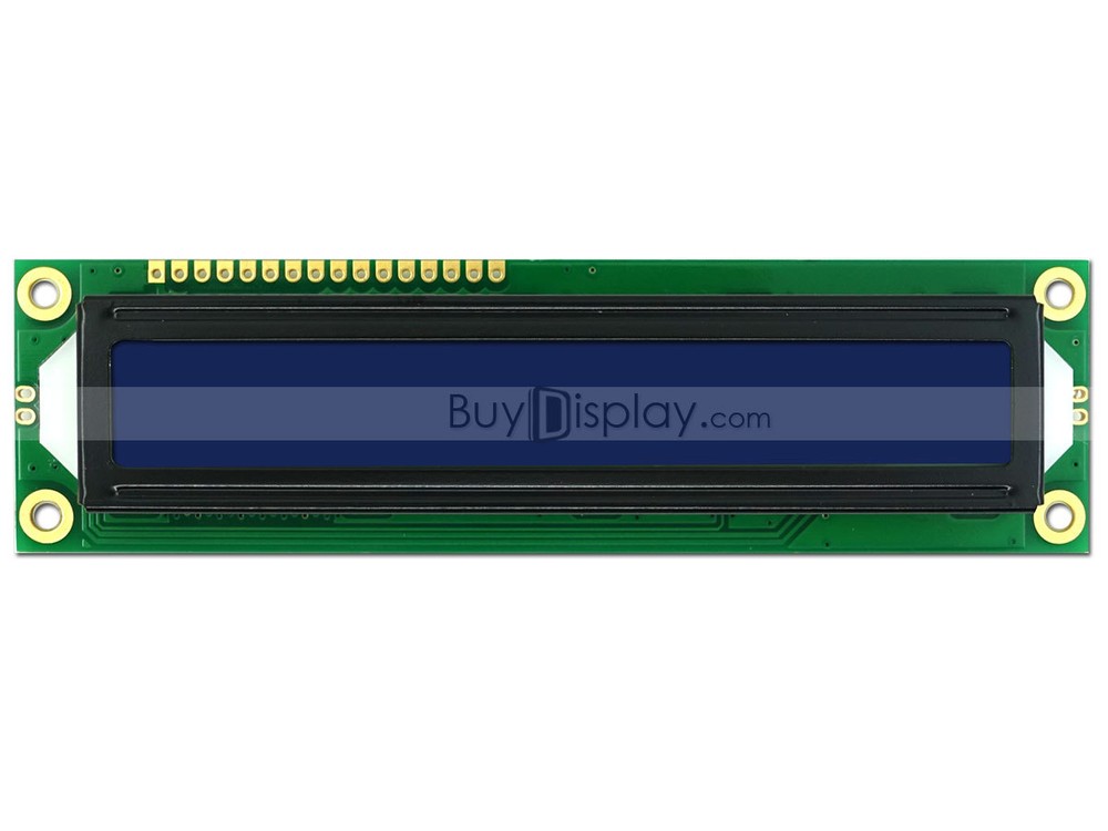 5V 16x1 Blue LCD Big Character Module Display HD44780 Controller w/Tutorial