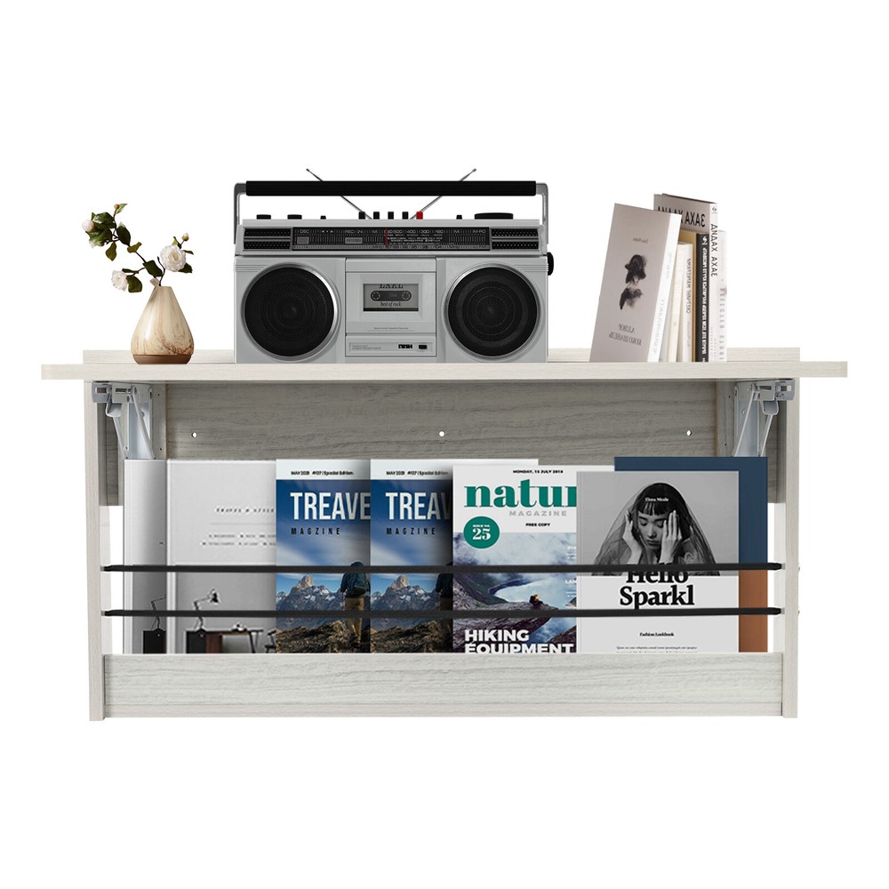 Folding Table Wall Mounted Folding Table Study Table Space Saving 31.5x16.3 in