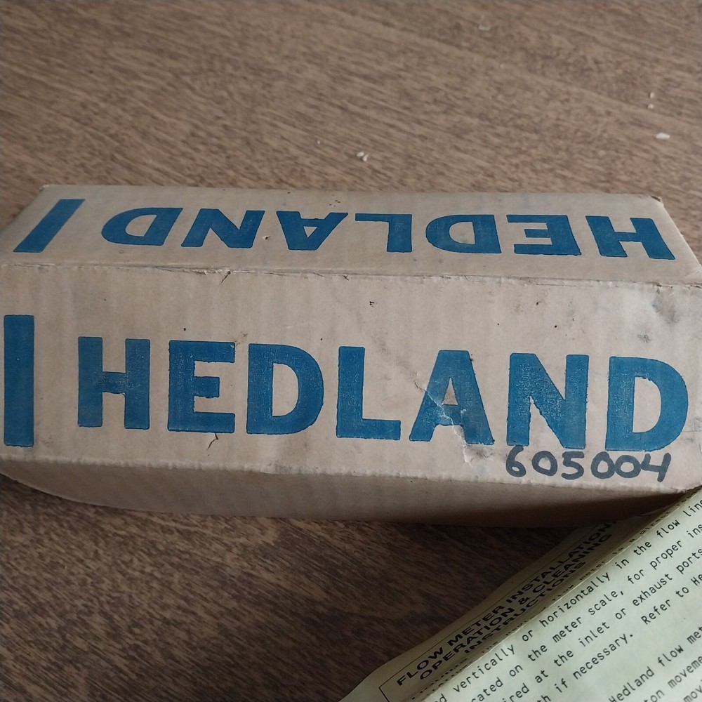 hedland flow meter H605-004