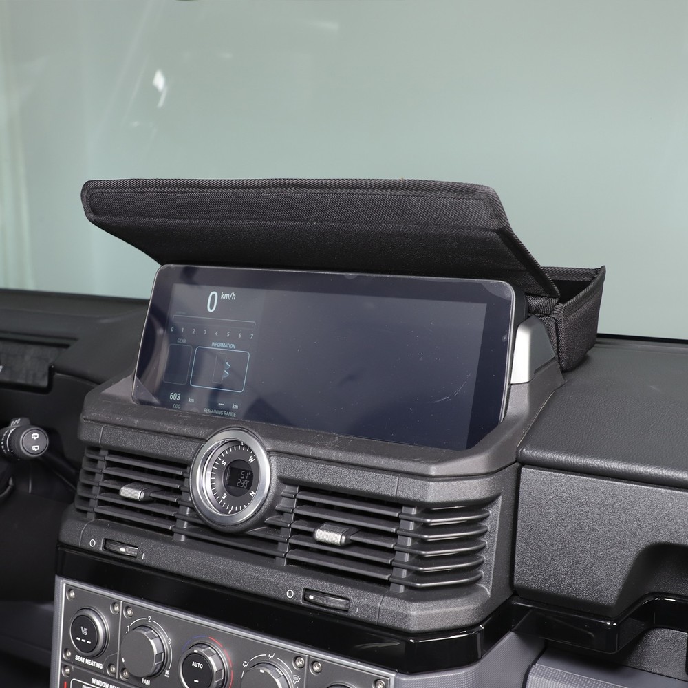 Car Navigation Screen Behind Storage Box Compartment For INEOS Grenadier 2020+