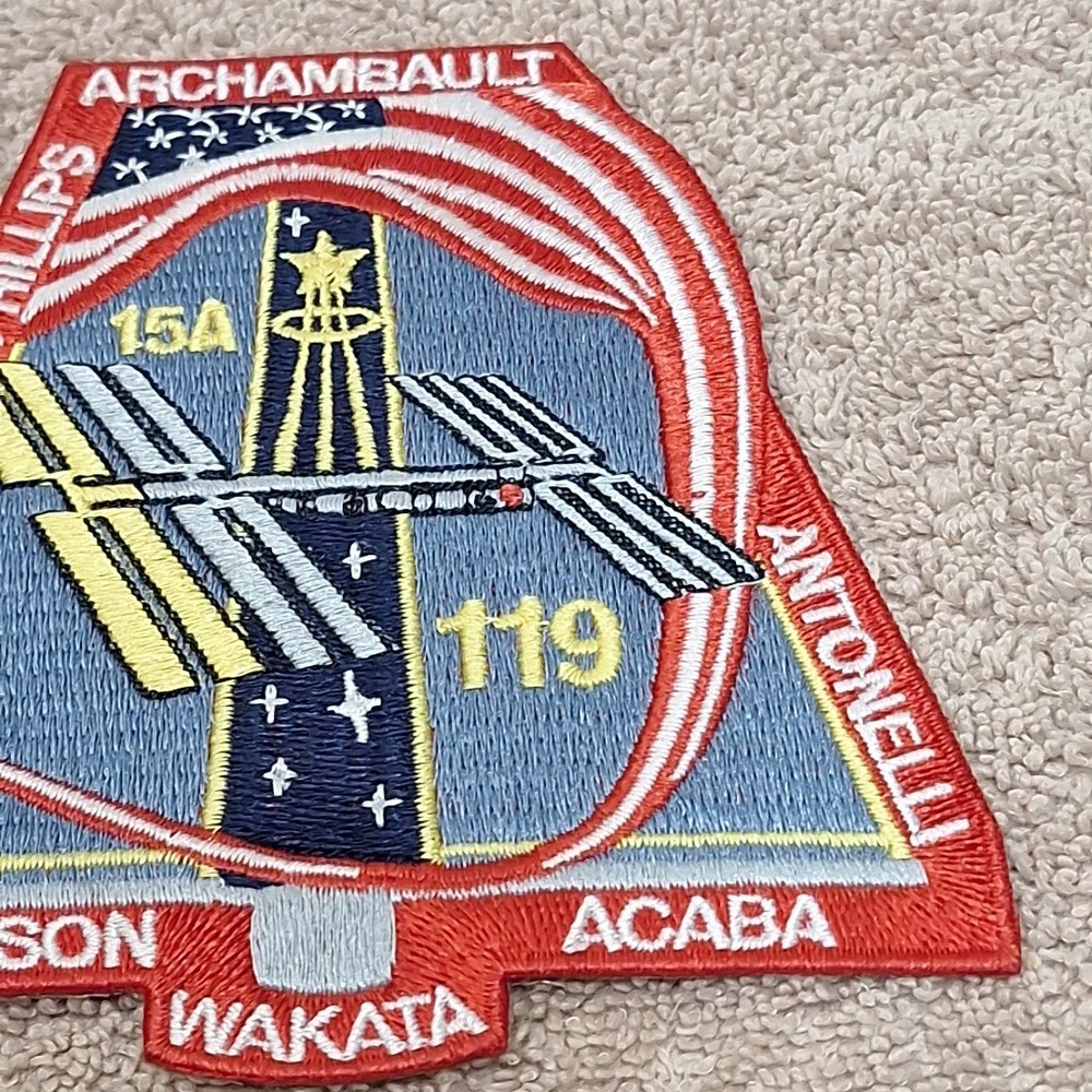 Nasa Space Shuttle Discovery STS-119 (ISS Assembly Flight 15A) Patch