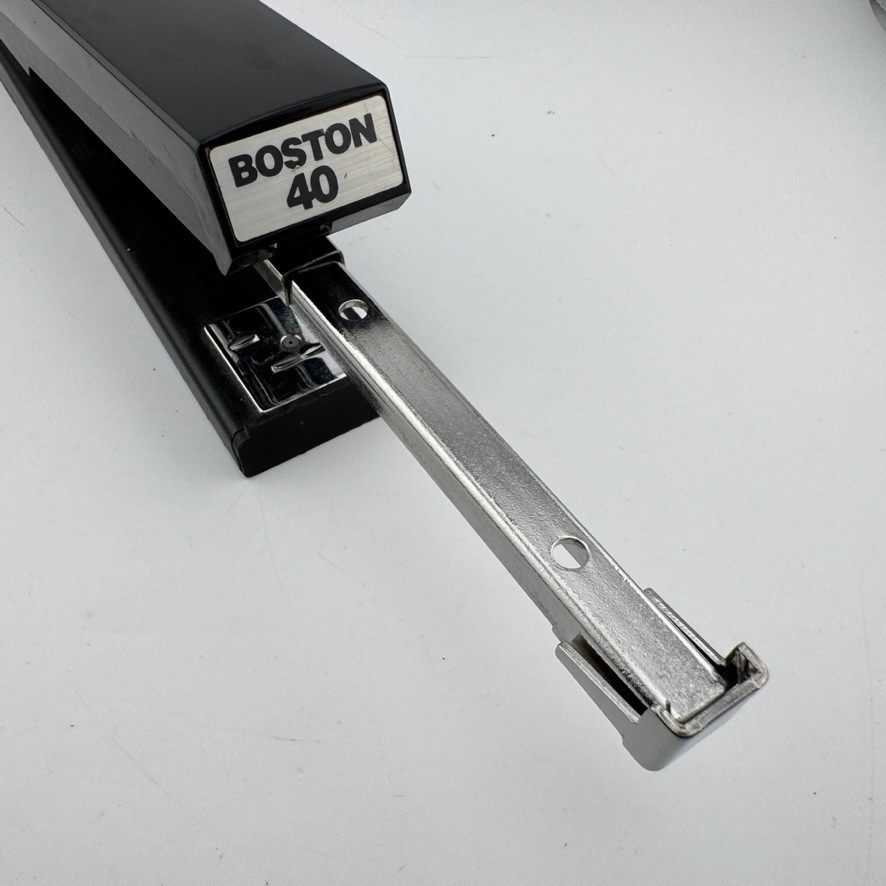 Vintage BOSTON 40 Stapler - Black