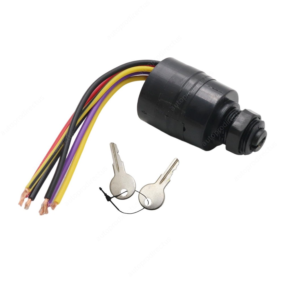 NIgnition Key Switch with Choke Function Fits Mercury Marine Outboard Engines