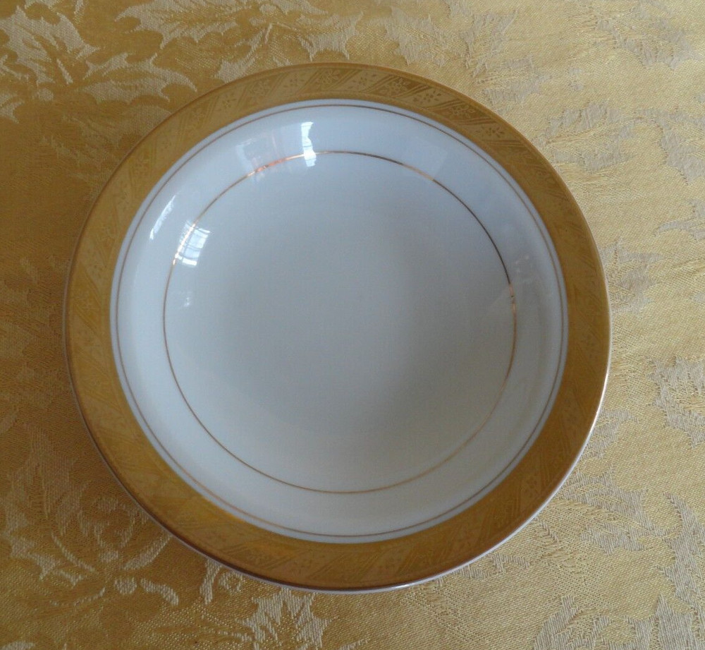 7Pcs Imperial Deluxe Sango Fine China Cleopatra Pattern Dinner Place Setting