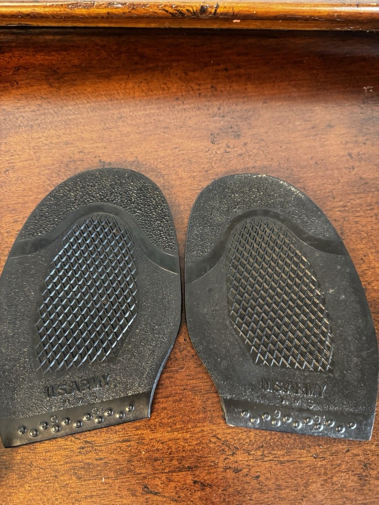 ORIGINAL US ARMY BOOTS REPLACEMENT SOLES FOR 9-9.5 COMBAT BOOTS-NOS