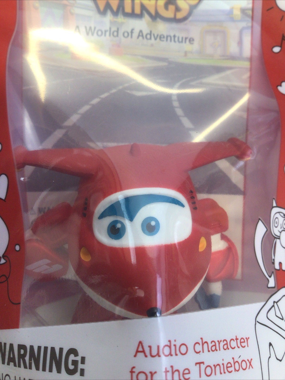 Tonies New Audio Play Character Super Wings Red