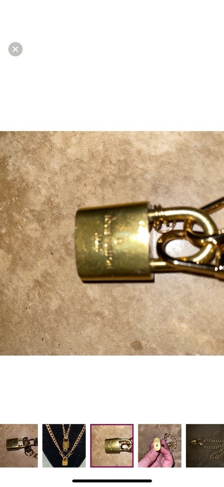 Louis Vuitton Lock and Keys Set