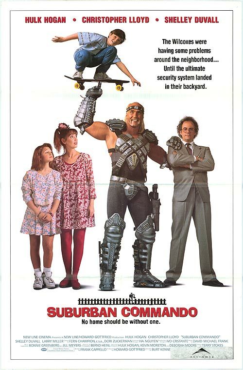 SUBURBAN COMMANDO / Frank Cappello 1987 Screenplay, HULK HOGAN Christopher Lloyd
