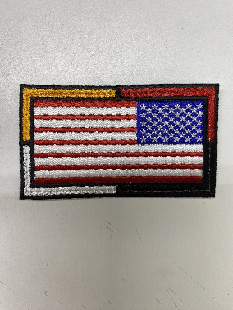 Right Side American Flag 3rd Special Forces Border / With Hook Back