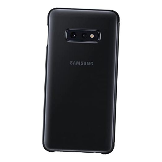 Original Galaxy S10e Protective Clear View Folio Cover Case - Black