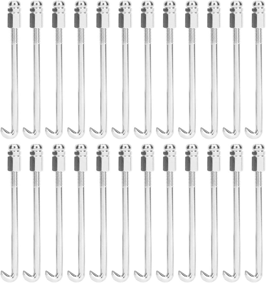 24Pcs Banjo Hook Set - Flat, Round, Tension & Bracket Hooks