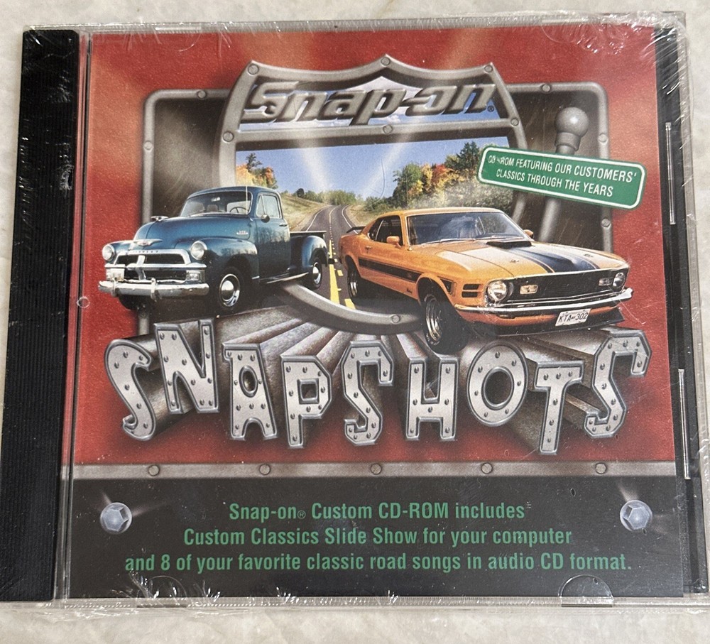 SNAP-ON Tools Snapshots Our Customers Classics Through The Years Windows CD-ROM