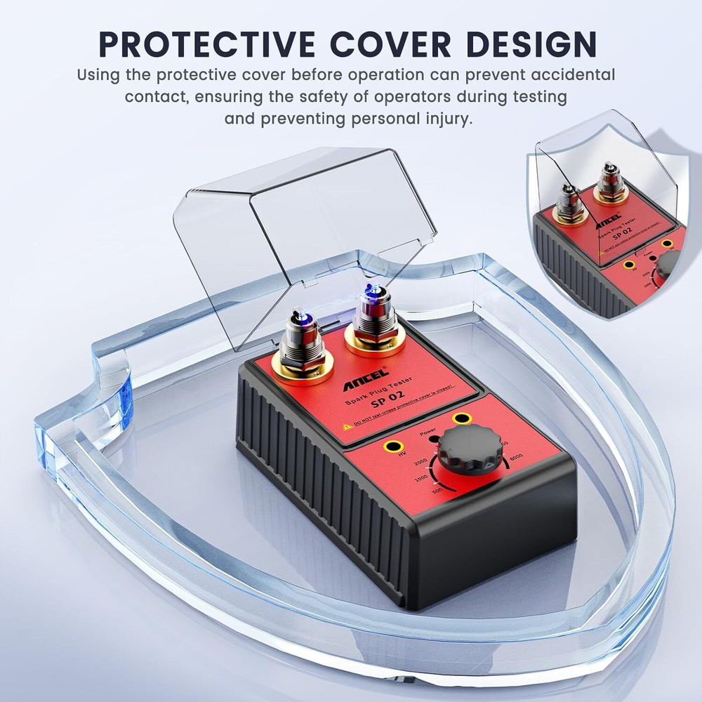 12V Car Spark Plug Ignition Tester Ignition Plug Analyzer Diagnostic Tool USA