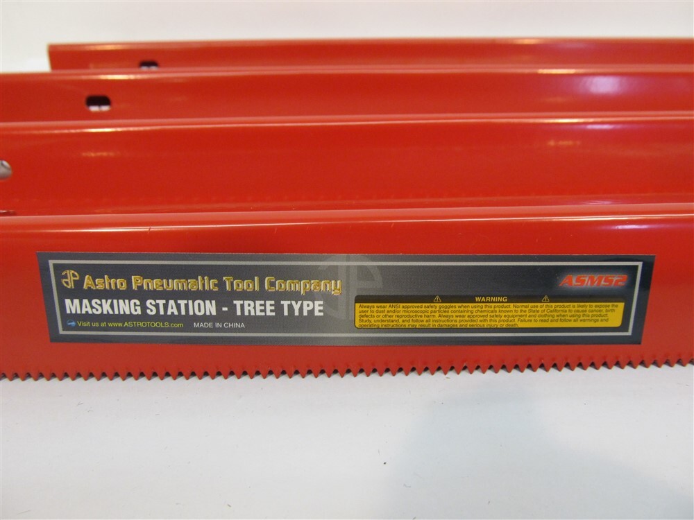 Astro Pneumatic ASMS2, 4 pc., Tree Type Masking Station - No Tree Assembly
