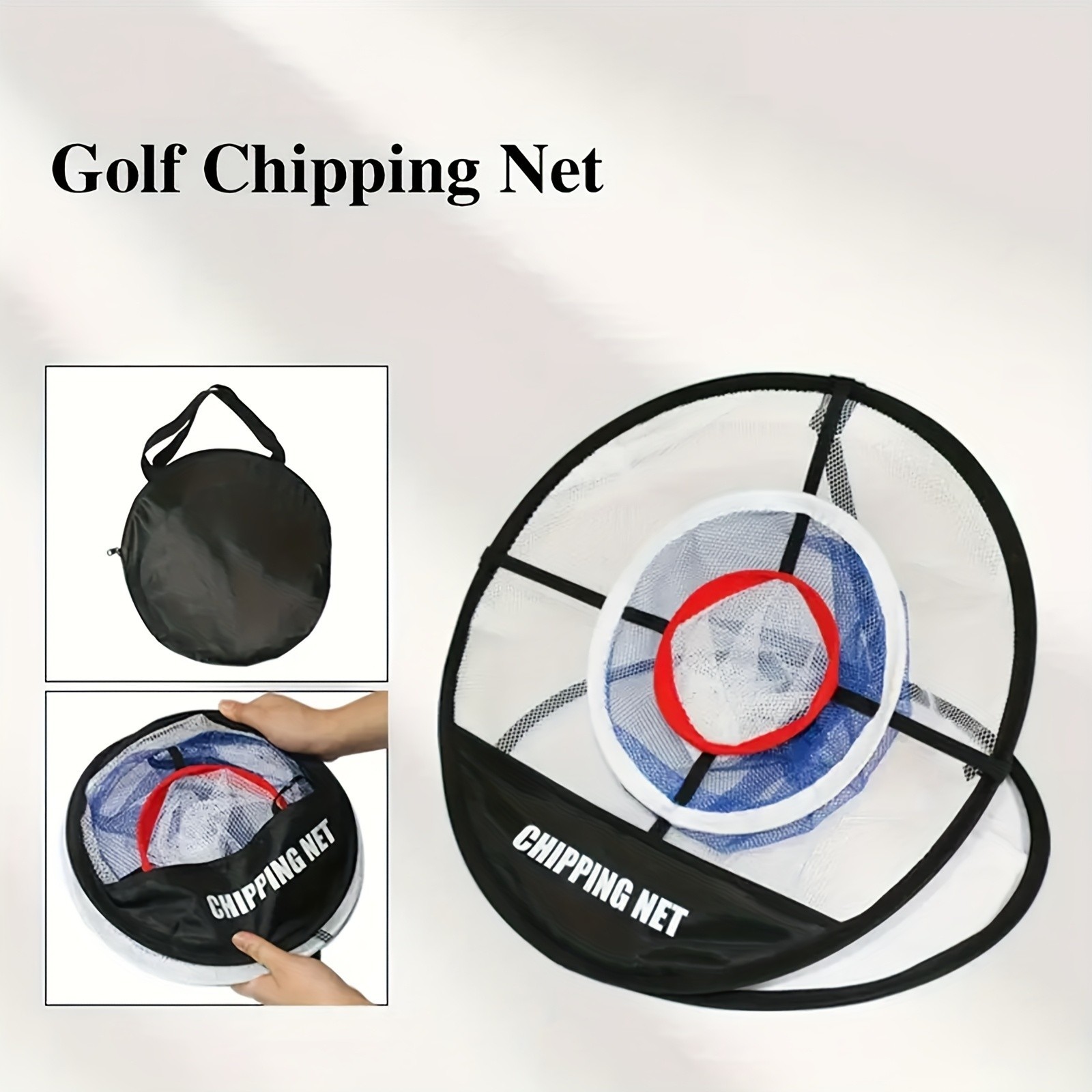 Golf Chipping Net, Portable Folding Golf Training Net, Golf Target Chipping Net