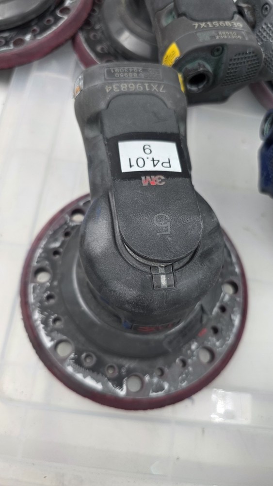 3M Pneumatic Random Orbital Sander, 88950, 6 in,