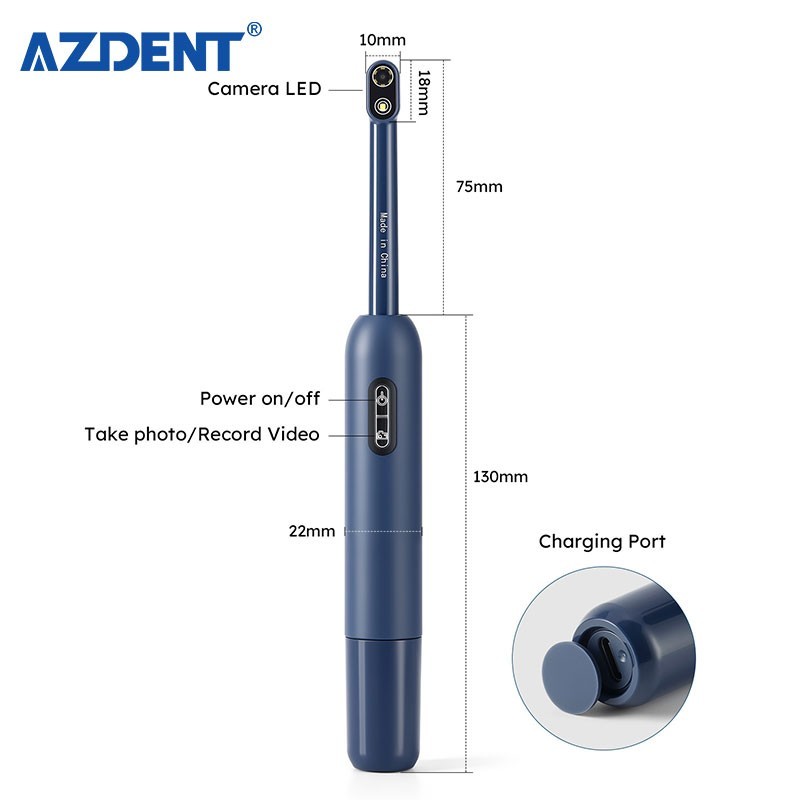 7 LED Dental Wifi Intraoral Camera 1S Wireless Imaging Intra Oral Endoscope