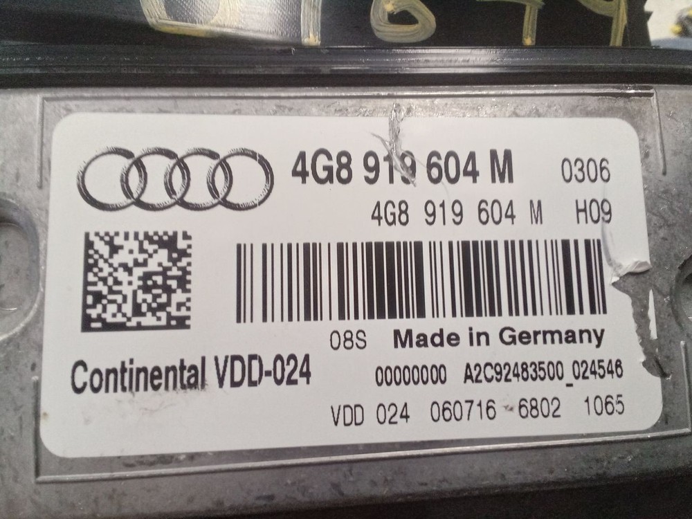 Camera/Projector Projector Fits 16-18 AUDI A7 342430