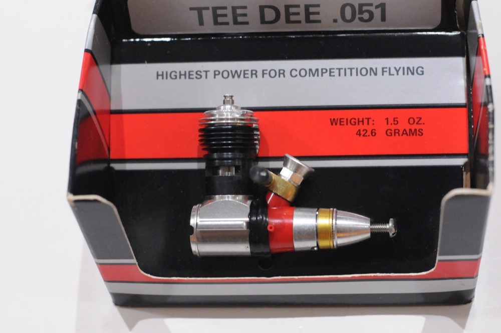 COX TEE DEE 0.51 PLANE ENGINE NEW